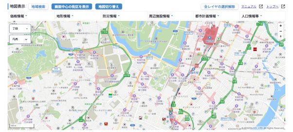 引っ越し先候補がどのような場所なのかを調べる03